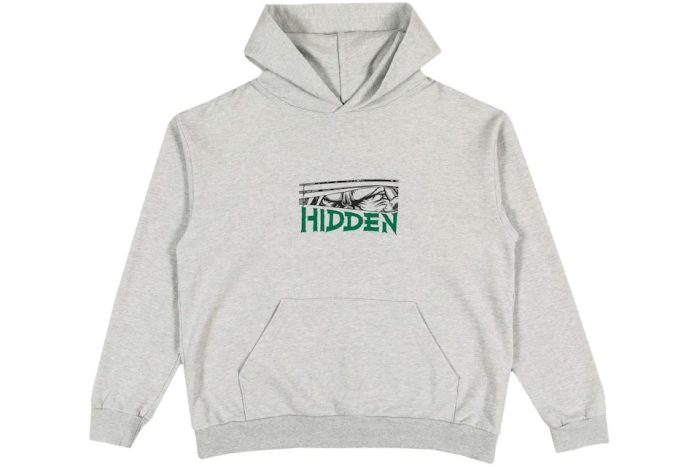 Hidden NY Blinds Hoodie Heather Grey