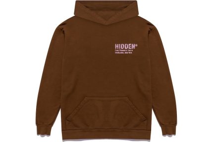 Hidden NY Paisley Hoodie Brown