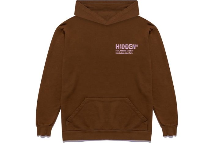 Hidden NY Paisley Hoodie Brown