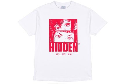 Hidden NY Anime Tee White/Fuschia