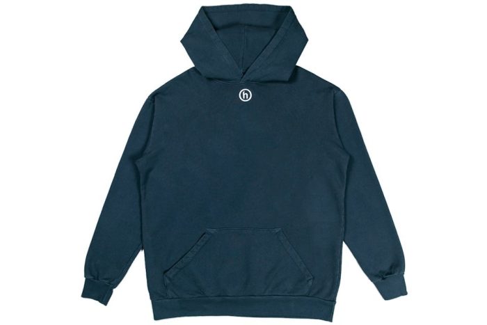 Hidden NY Mini Logo Hoodie Navy