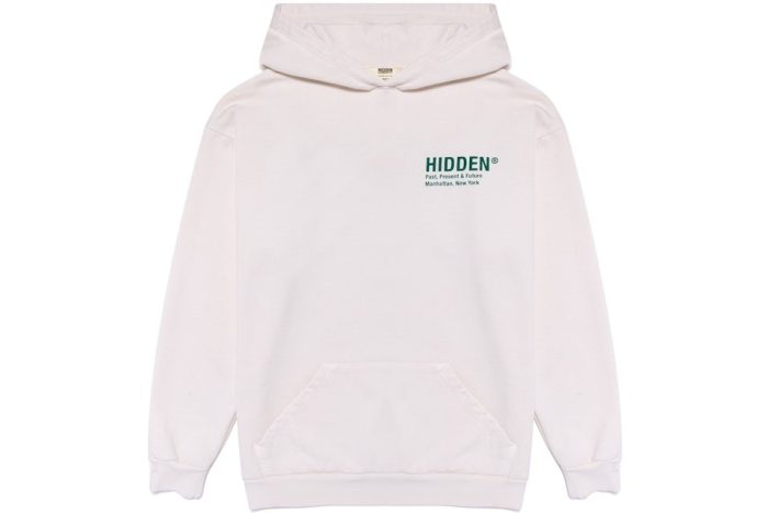 Hidden NY H Logo Hoodie Natural