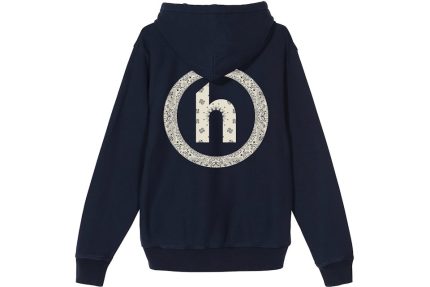 Hidden NY Paisley Hoodie Indigo