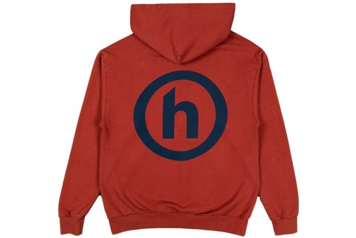 Hidden NY Logo Hoodie Cranberry