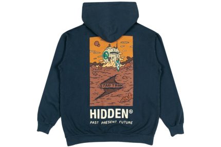 Hidden NY x Star Trak Landing Hoodie Navy