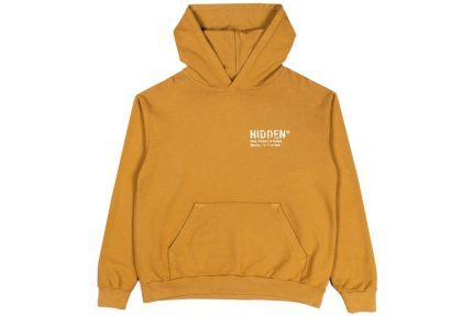 Hidden NY Camo Logo Hoodie Sand