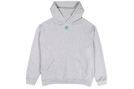 Hidden NY Mini Logo Hoodie Heather Grey