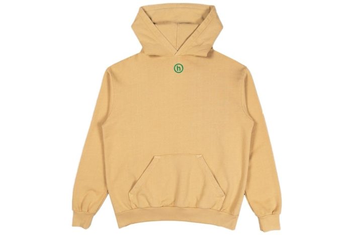 Hidden NY Mini Logo Hoodie Tan