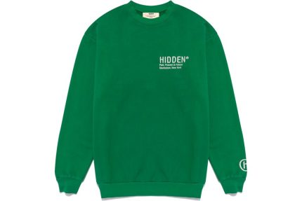 Hidden NY Logo Crewneck Sweatshirt Green