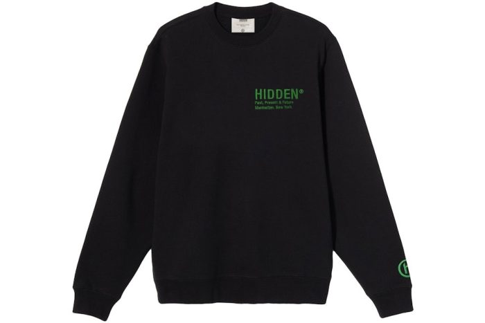 Hidden NY Classic Logo Lounge Sweatshirt Black